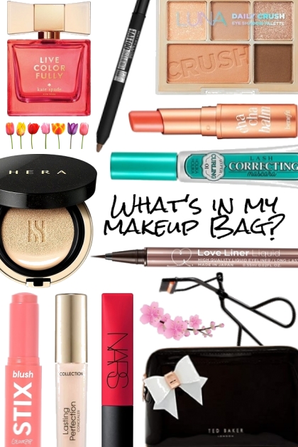 What's In My Makeup Bag? - combinação de moda