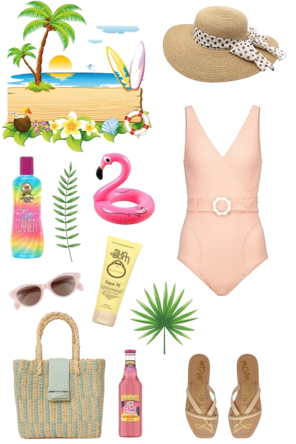 Beach Look #17- Combinaciónde moda