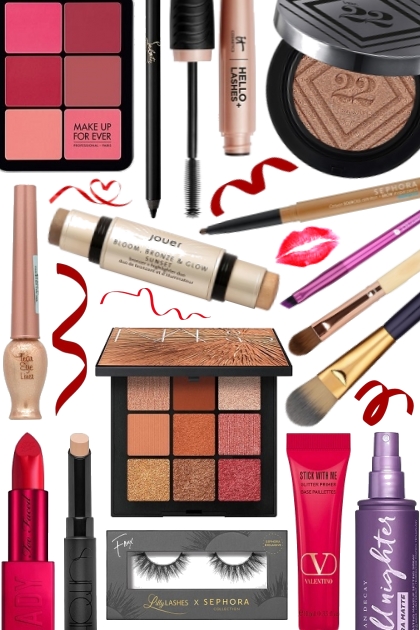 New Year's Eve Makeup- Fashion set