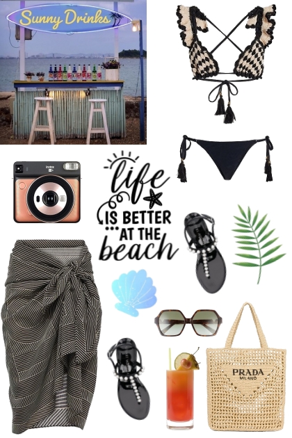 Beach Look #28- Combinaciónde moda