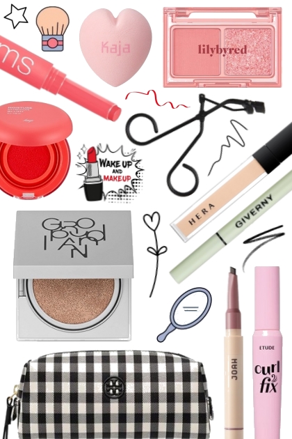 What's In My Makeup Bag?- combinação de moda