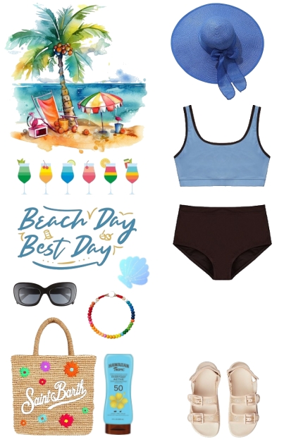 Beach Look #39- Combinazione di moda