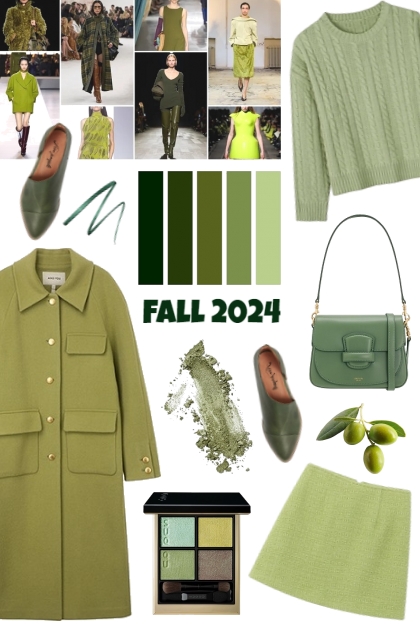 Olive Green- 搭配