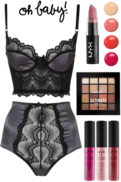 Lingerie and cosmetics