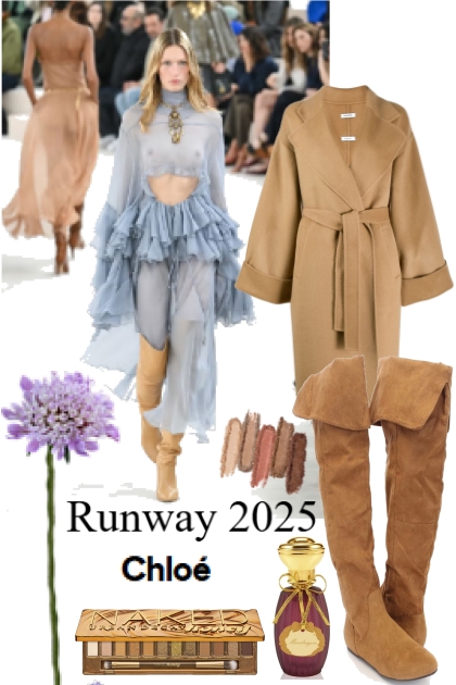 Chloé runway 2025- Modna kombinacija