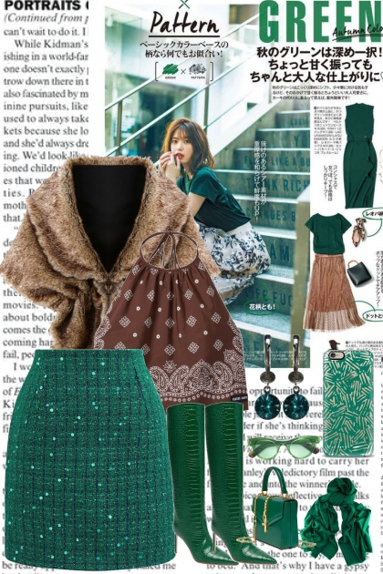 For ever Green- Fashion set