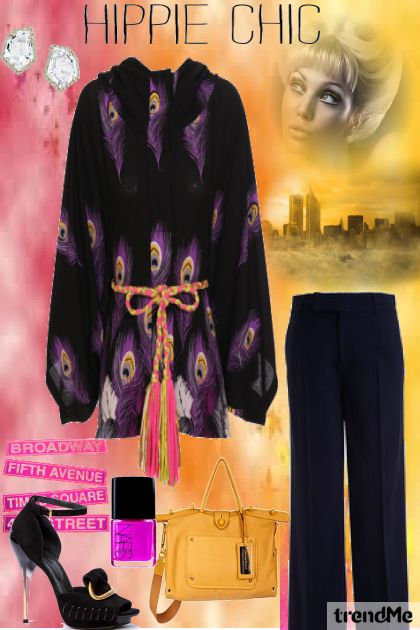 Urban Kimono- Модное сочетание