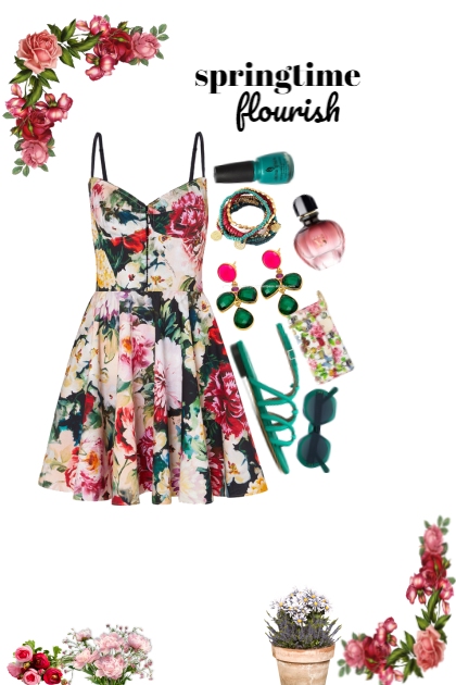 // springtime flourish //- Fashion set