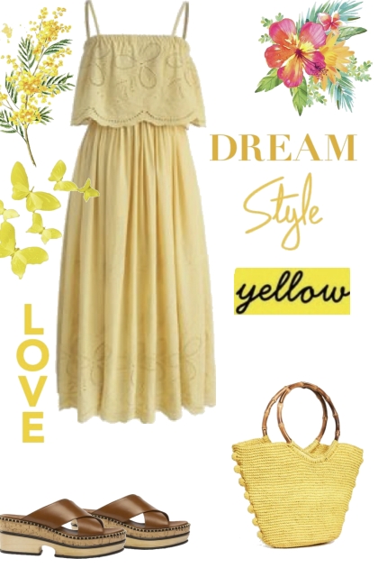 yellow style - Combinaciónde moda