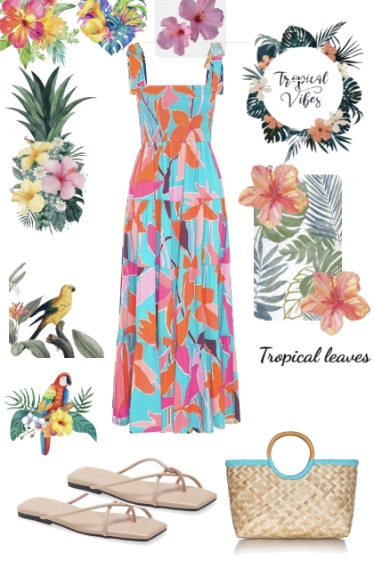 Tropical vibes- Combinaciónde moda