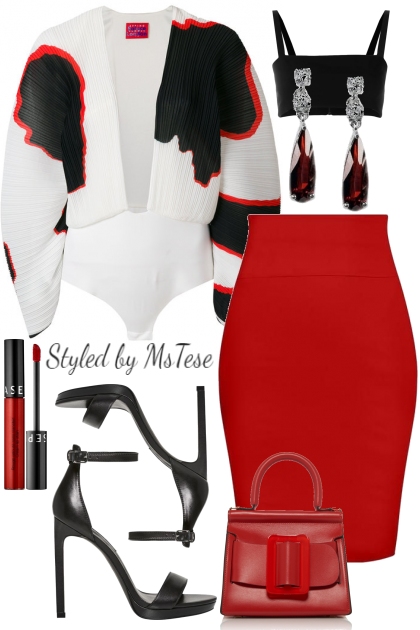Red Fierceness - Fashion set