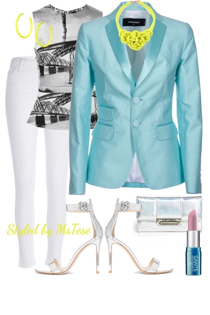 Aqua Love and Fab- Fashion set