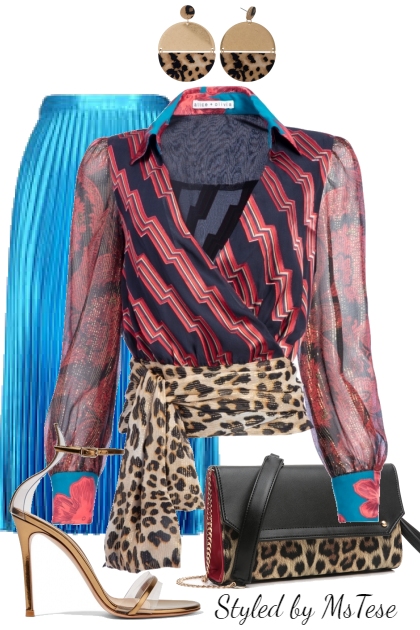 Leopard & Stylish- Combinazione di moda