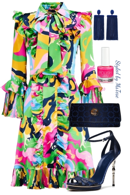 Beautiful Colors - Dress- Modekombination