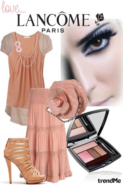 Nude look with Lancome