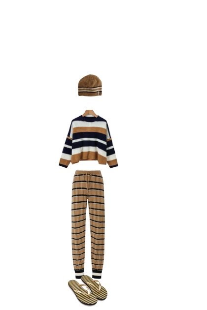 repetition - horizontal lines- Fashion set