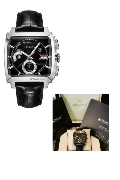 Monaco Watch- Modekombination