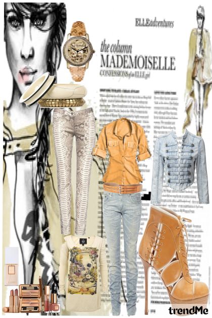 mademoiselle- Combinaciónde moda