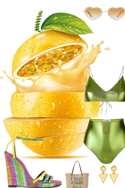 Lemon Lime- Modna kombinacija