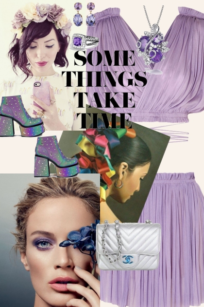 Lavender Beauty- Modna kombinacija