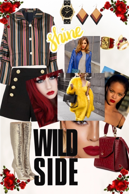 Wild side- Combinazione di moda