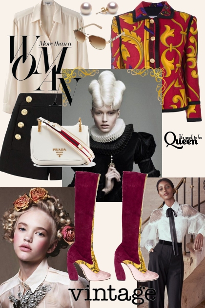 Queen of style- combinação de moda