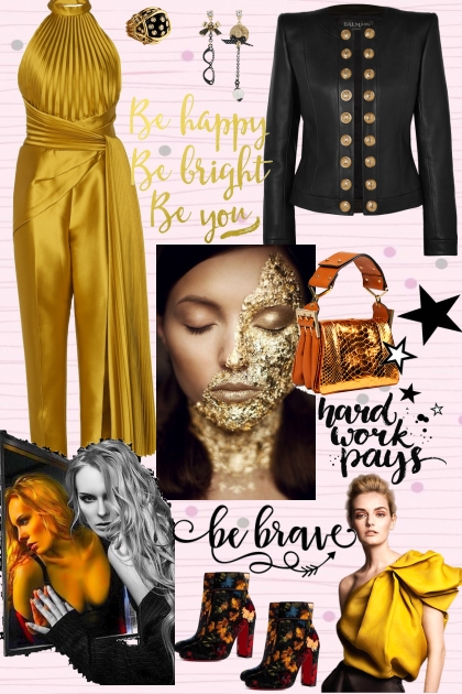 The power of gold- Fashion set