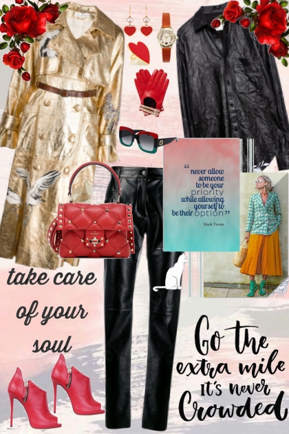 Take care of your soul- Fashion set