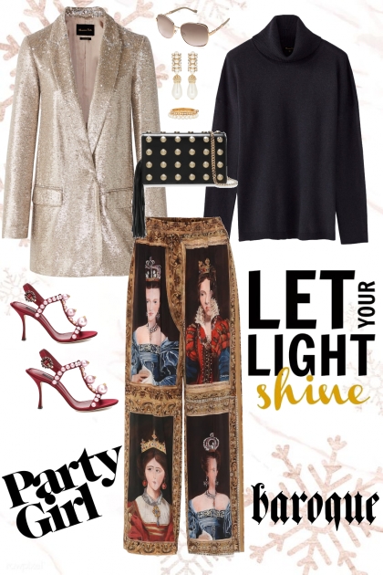 Baroque light- Fashion set