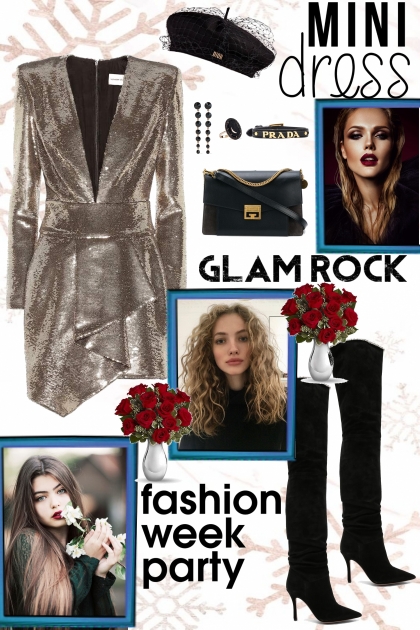 Glamrock- combinação de moda
