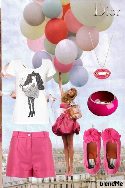 Pink world- Fashion set