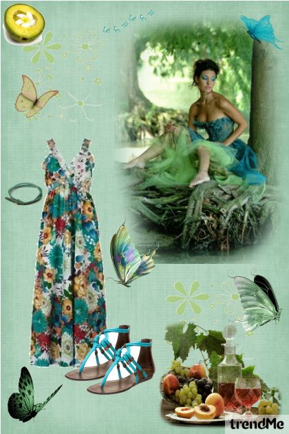 Butterflies, butterflies- Combinazione di moda