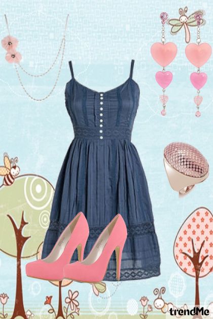 Spring love- Combinazione di moda