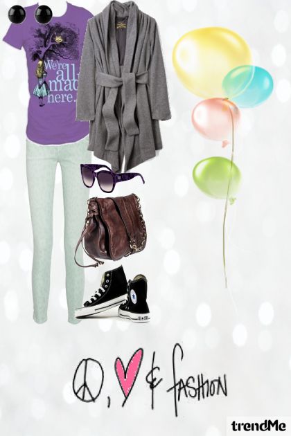 Peace,love & fashion- Fashion set