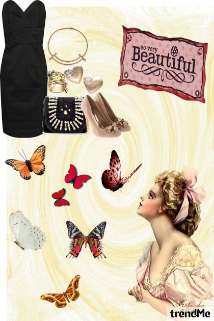 Beautiful butterfly......- Fashion set