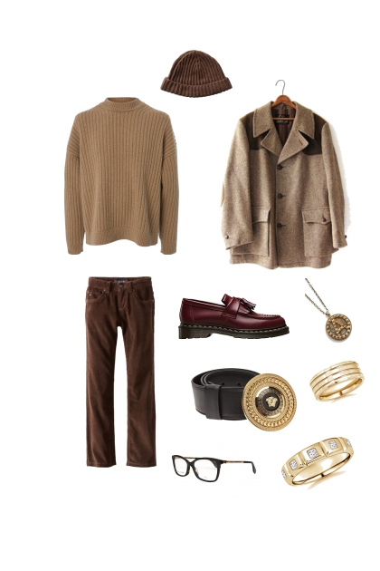 brown and tans- Combinazione di moda