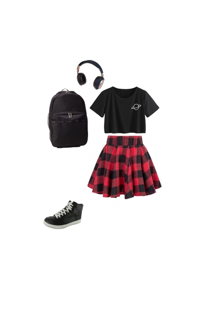 school day- Combinaciónde moda
