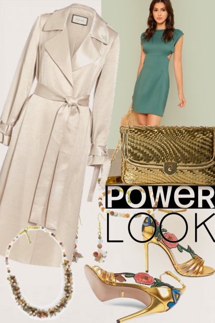 Power look- Combinazione di moda