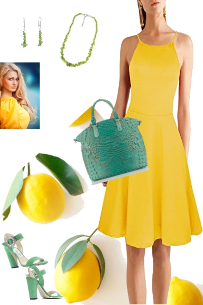 lemon- Fashion set