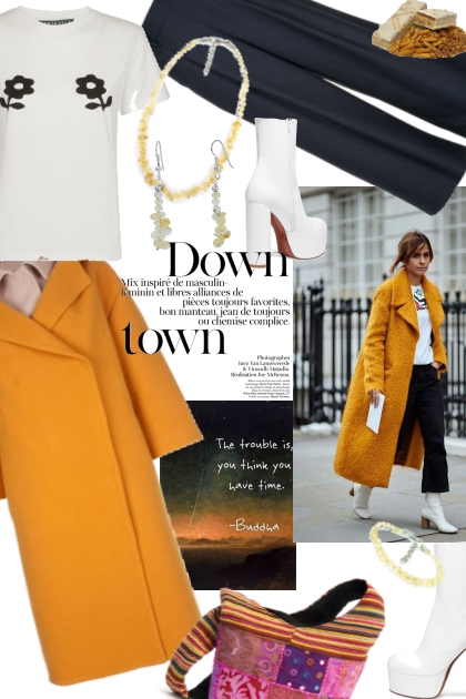 Down town- combinação de moda