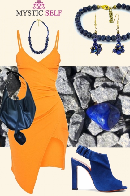 Blue stones- Combinazione di moda