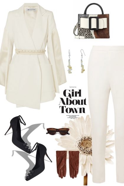 GIRL ABOUT TOWN- Модное сочетание