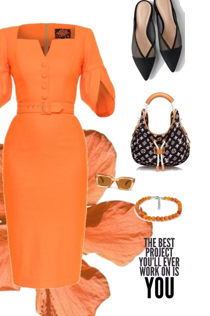 ORANGE PEEL- Fashion set