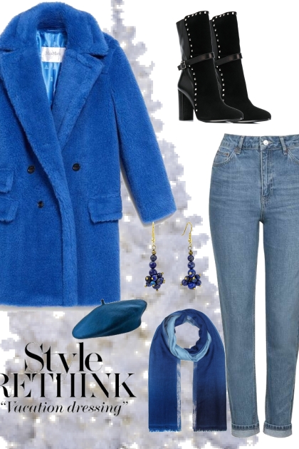 DEEP BLUE- Модное сочетание