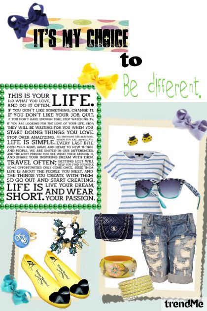 It's My Choice To Be Different - Fashion set