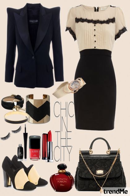 Busy in the city- Fashion set