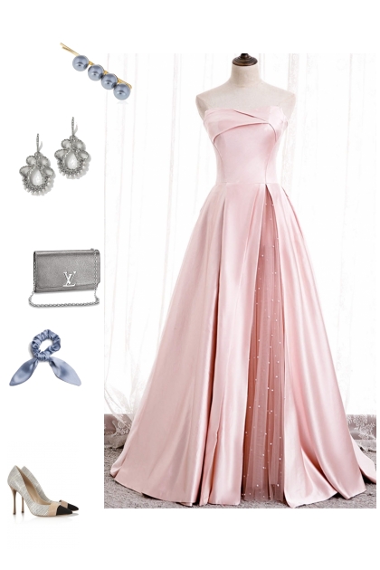 pink and gray color- Fashion set