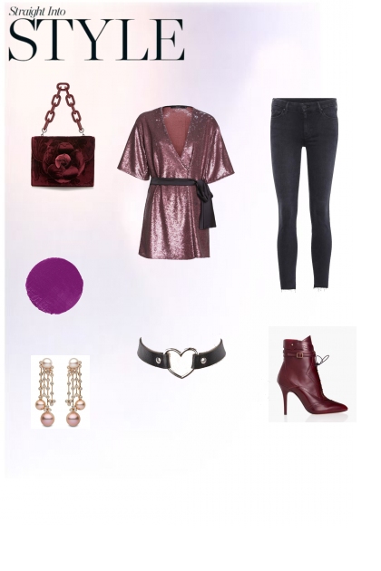 Edgy and Glamorous outfit for any occasion- Modna kombinacija