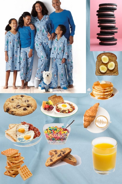 Family Breakfast- Fashion set