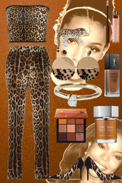 Cheetah Girl- Combinazione di moda